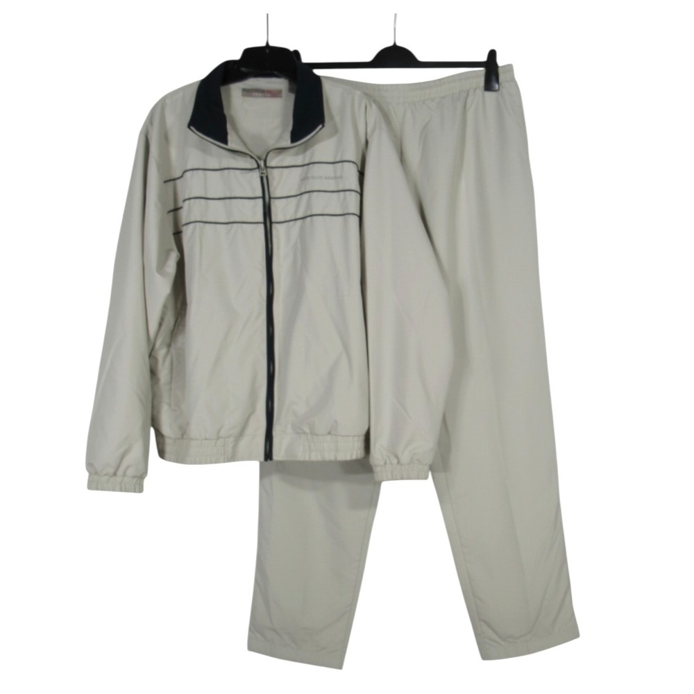 PERRY ELLIS AMERICA Active TRACKSUIT SET Zip JACKET/PANTS Size-Jacket L/Pants XL
